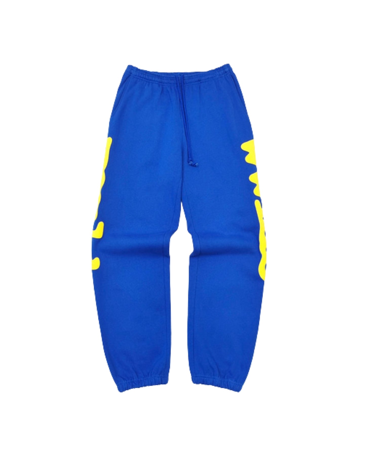 SP5DER BELUGA SWEATPANTS ‘BLUE/YELLOW’