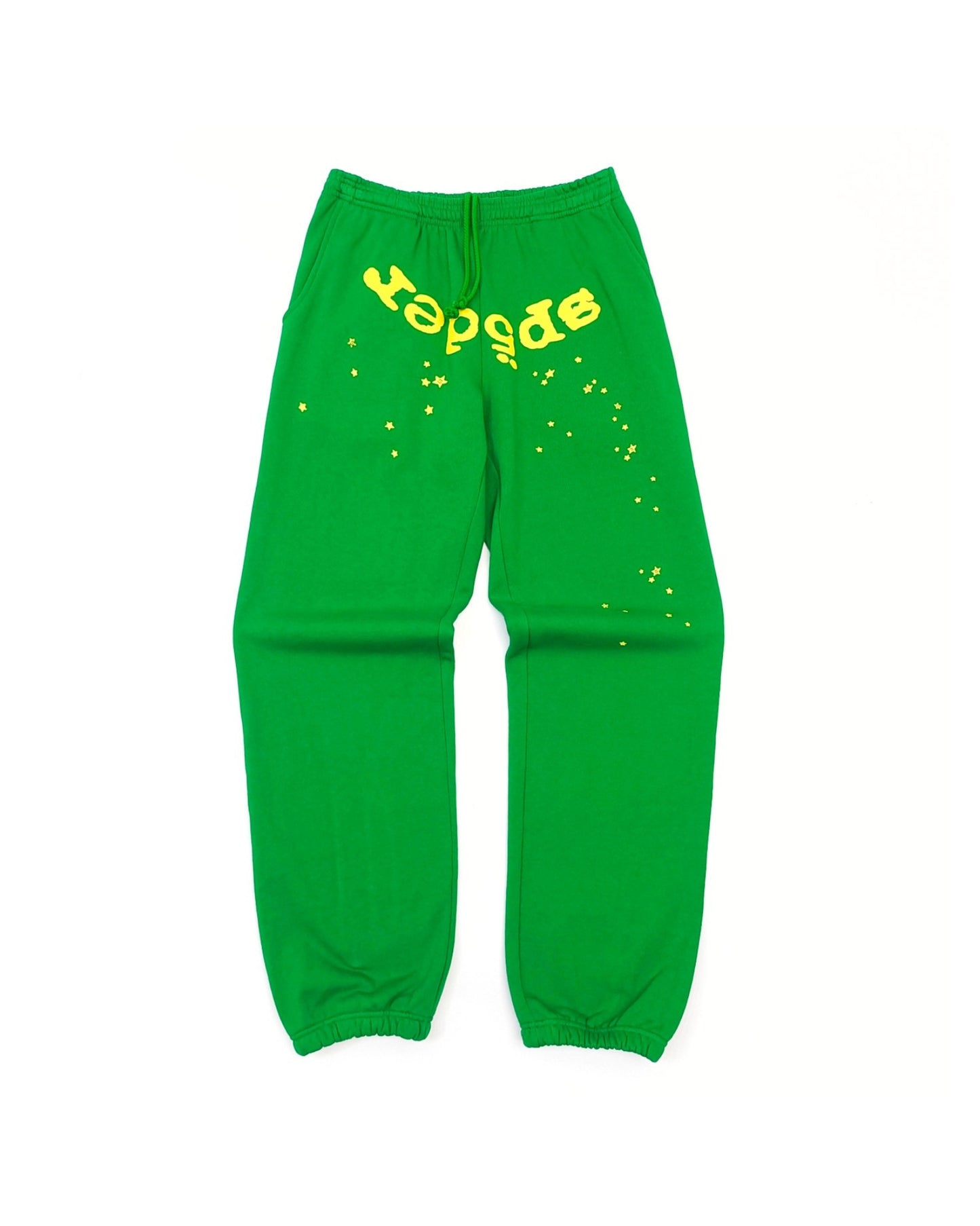 SP5DER STAR OG WEB V2 SWEATPANTS 'SLIME GREEN'