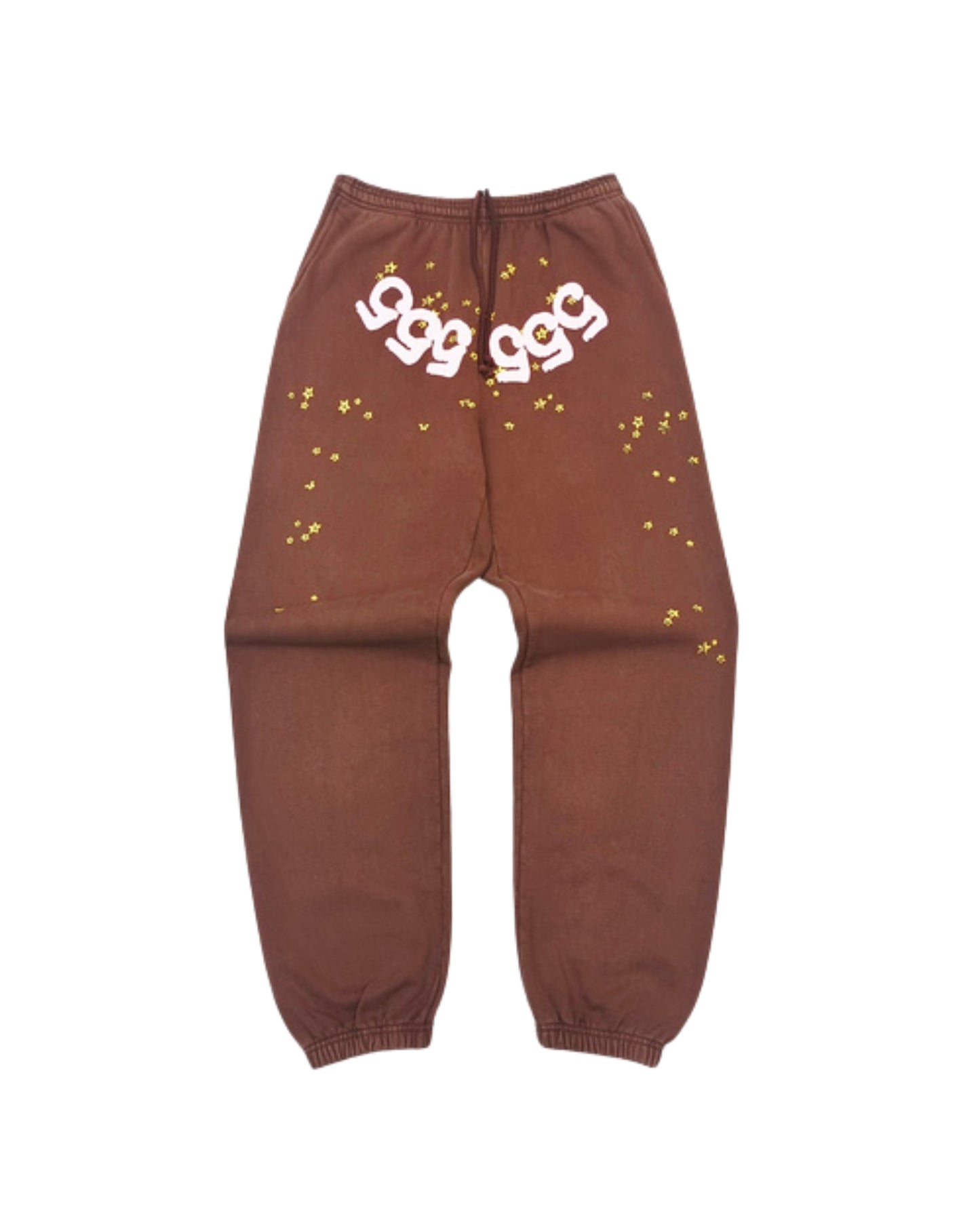 SP5DER 555 SWEATPANTS ‘BROWN’